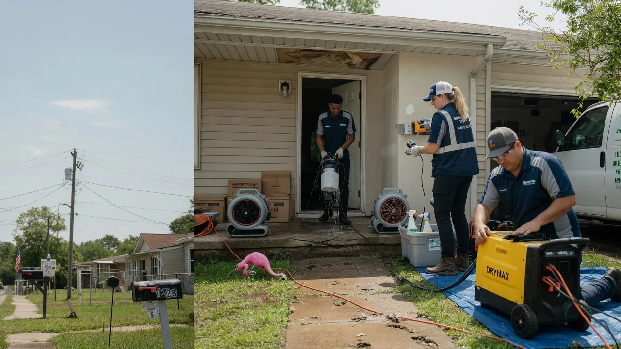 Storm Damage Water Removal in Palmersville, TN near me